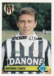 Figurina Antonio Conte - Calcio 1992-1993 - Merlin