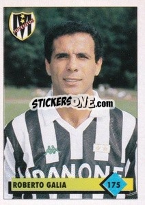 Figurina Roberto Galia - Calcio 1992-1993 - Merlin