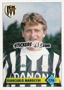 Sticker Giancarlo Marocchi - Calcio 1992-1993 n. 176 - Merlin