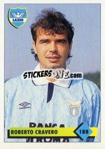 Figurina Roberto Cravero - Calcio 1992-1993 - Merlin