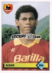 Sticker Aldair - Calcio 1992-1993 n. 286 - Merlin