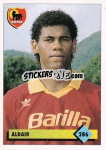 Figurina Aldair - Calcio 1992-1993 - Merlin