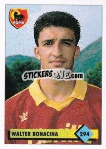 Sticker Walter Bonacina - Calcio 1992-1993 - Merlin
