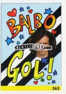 Figurina Balbo Gol! - Calcio 1992-1993 - Merlin