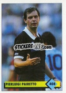 Sticker Pierluigi Pairetto - Calcio 1992-1993 n. 408 - Merlin