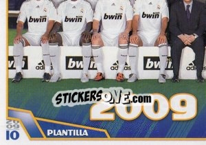 Sticker Presentación (Mosaico) - Real Madrid 2009-2010 n. 4 - Panini