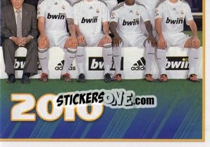 Figurina Presentación (Mosaico) - Real Madrid 2009-2010 - Panini