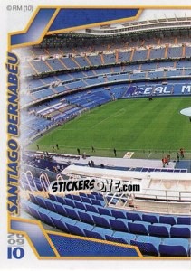 Sticker Santiago Bernabéu (Mosaico) - Real Madrid 2009-2010 - Panini