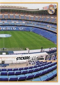 Sticker Santiego Bernabéu (Mosaico) - Real Madrid 2009-2010 - Panini