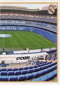 Sticker Santiego Bernabéu (Mosaico) - Real Madrid 2009-2010 n. 7 - Panini