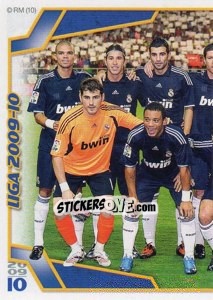 Cromo Liga 2009-10 (Mosaico) - Real Madrid 2009-2010 - Panini