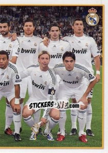 Sticker Champions 2009-10 (Mosaico) - Real Madrid 2009-2010 - Panini