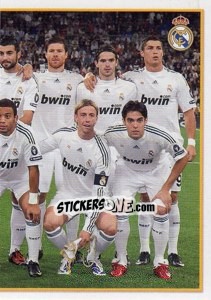 Cromo Champions 2009-10 (Mosaico) - Real Madrid 2009-2010 - Panini