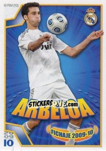 Cromo Arbeloa (Fichajes 2009-10) - Real Madrid 2009-2010 - Panini