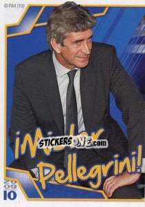 Cromo ¡Mister Pellegrini! (Mosaico) - Real Madrid 2009-2010 n. 30 - Panini