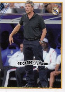 Sticker ¡Mister Pellegrini! (Mosaico) - Real Madrid 2009-2010 - Panini