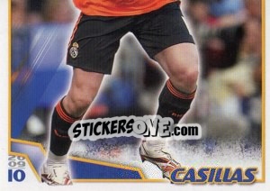 Sticker Casillas (Mosaico) - Real Madrid 2009-2010 - Panini