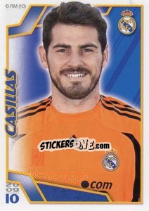 Sticker Casillas - Real Madrid 2009-2010 n. 34 - Panini
