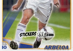 Cromo Arbeloa (Mosaico) - Real Madrid 2009-2010 - Panini