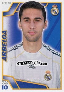 Cromo Arbeloa - Real Madrid 2009-2010 - Panini