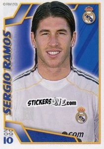 Cromo Sergio Ramos - Real Madrid 2009-2010 - Panini