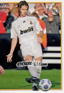 Sticker ¡Criterio Gago! (Mosaico) - Real Madrid 2009-2010 - Panini