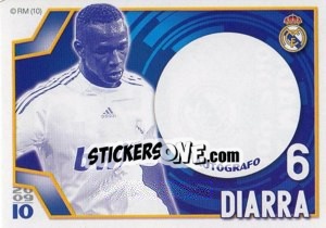 Sticker Mahamadou Diarra (Autógrafo)