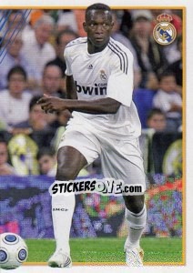 Figurina ¡Fuerza Diarra! (Mosaico) - Mahamadou Diarra - Real Madrid 2009-2010 - Panini