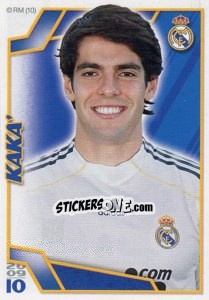Sticker Kaká - Real Madrid 2009-2010 n. 76 - Panini