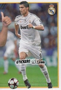 Sticker ¡Talento Cristiano Ronaldo! (Mosaico) - Real Madrid 2009-2010 - Panini