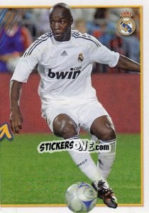 Figurina ¡Resistencia Lass! (Mosaico) - Real Madrid 2009-2010 n. 91 - Panini