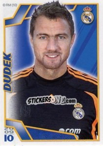 Sticker Dudek - Real Madrid 2009-2010 n. 106 - Panini