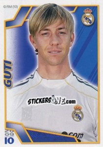 Sticker Guti - Real Madrid 2009-2010 - Panini