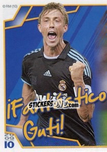 Sticker ¡Fantastico Guti! (Mosaico) - Real Madrid 2009-2010 n. 114 - Panini