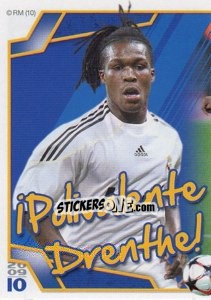 Cromo Drenthe (Mosaico) - Real Madrid 2009-2010 - Panini