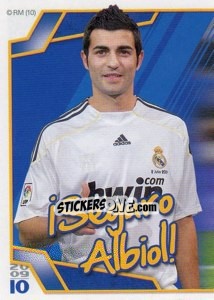 Cromo ¡Seguro Albiol! (Mosaico) - Real Madrid 2009-2010 - Panini