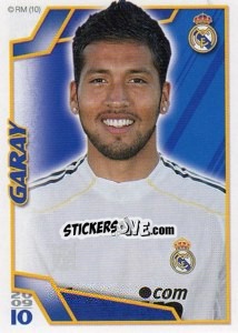 Figurina Garay - Real Madrid 2009-2010 - Panini