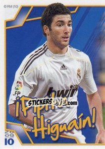 Sticker ¡Pipita Higuaín! (Mosaico) - Real Madrid 2009-2010 - Panini