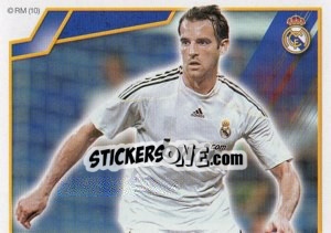 Sticker Metzelder (Mosaico) - Real Madrid 2009-2010 - Panini