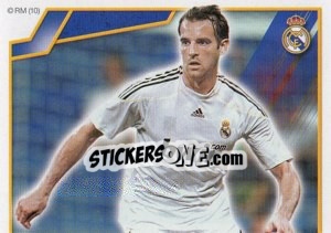 Sticker Metzelder (Mosaico) - Real Madrid 2009-2010 n. 140 - Panini