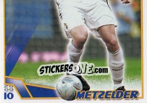 Sticker Metzelder (Mosaico) - Real Madrid 2009-2010 n. 141 - Panini