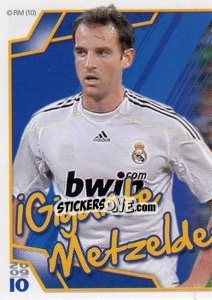 Sticker Metzelder (Mosaico) - Real Madrid 2009-2010 - Panini