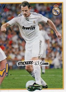 Cromo Metzelder (Mosaico) - Real Madrid 2009-2010 - Panini