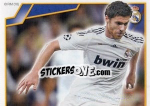 Sticker Xabi Alonso (Mosaico) - Real Madrid 2009-2010 n. 146 - Panini