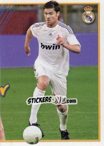 Sticker ¡Organizador Xabi Alonso! (Mosaico) - Real Madrid 2009-2010 - Panini
