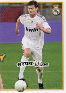 Cromo ¡Organizador Xabi Alonso! (Mosaico) - Real Madrid 2009-2010 - Panini