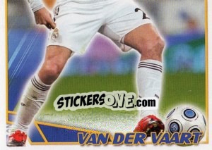 Sticker van der Vaart (Mosaico) - Real Madrid 2009-2010 n. 153 - Panini