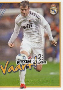 Sticker ¡Exquisito van der Vaart! (Mosaico) - Real Madrid 2009-2010 n. 157 - Panini
