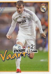 Sticker ¡Exquisito van der Vaart! (Mosaico) - Real Madrid 2009-2010 - Panini