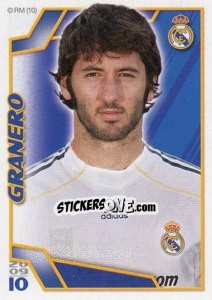Sticker Granero - Real Madrid 2009-2010 - Panini